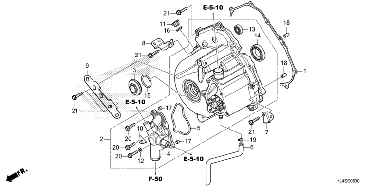A.C. GENERATOR COVER