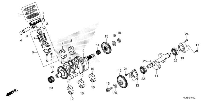CRANKSHAFT/PISTON