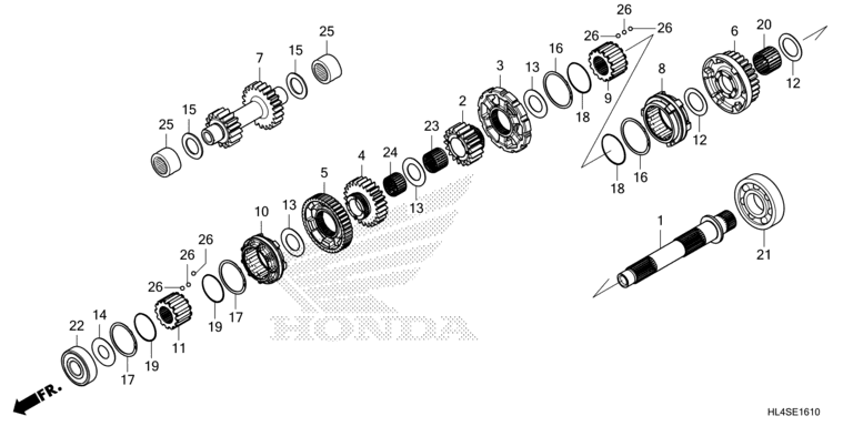 FINAL DRIVE SHAFT