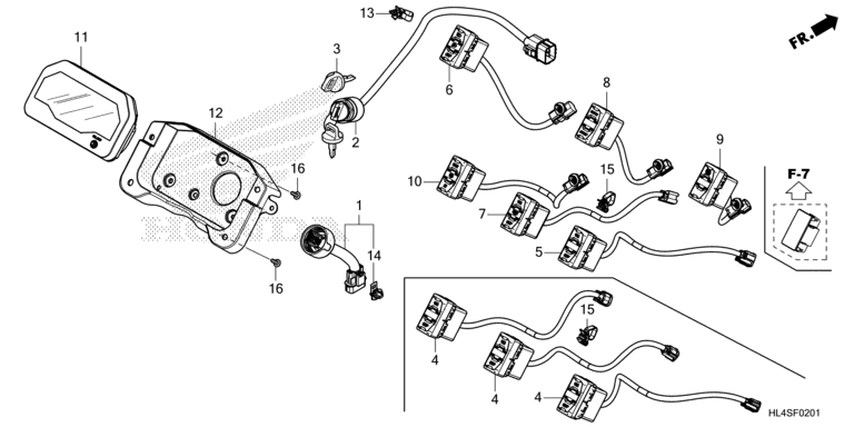 METER/SWITCH (SXS1000M3D/M5D/M5L)