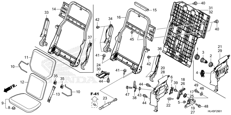 REAR SEAT