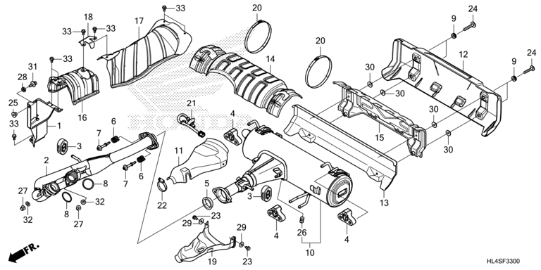 EXHAUST MUFFLER