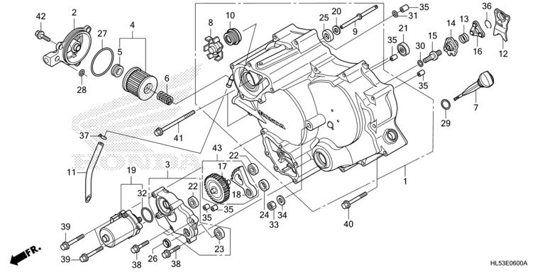 FRONT CRANKCASE COVER