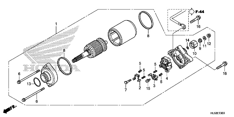 STARTER MOTOR