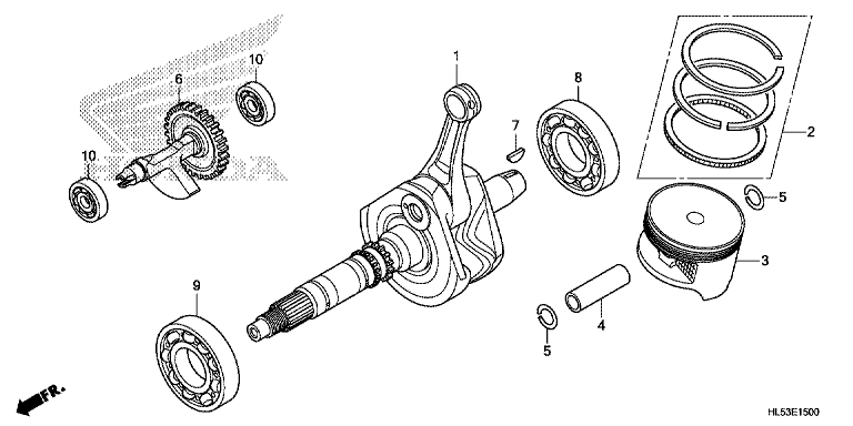 CRANKSHAFT/PISTON