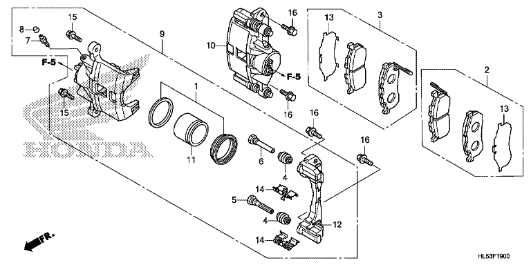 FRONT BRAKE CALIPER