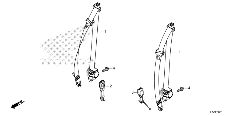SEATBELT (SXS500MN,P/SXS520MM,N,P)