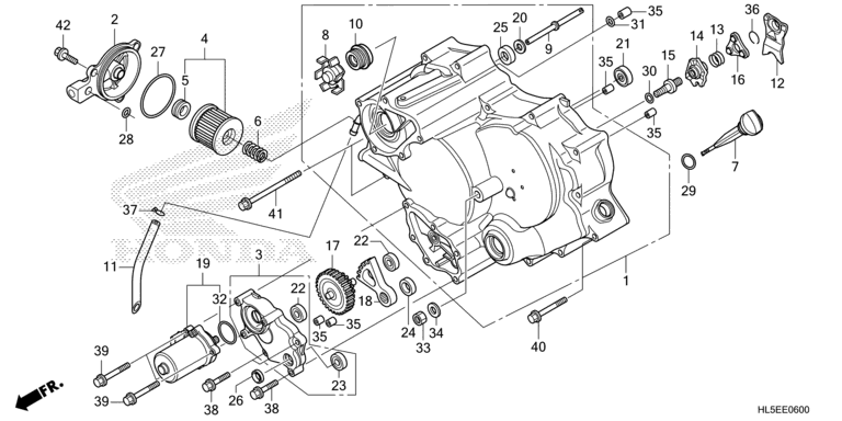 FRONT CRANKCASE COVER