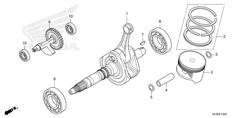 CRANKSHAFT/PISTON