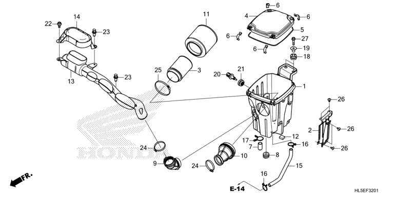 AIR CLEANER (SXS520M)
