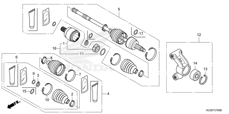 REAR KNUCKLE/REAR DRIVESHAFT