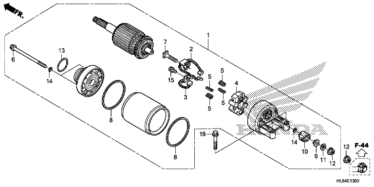 STARTING MOTOR