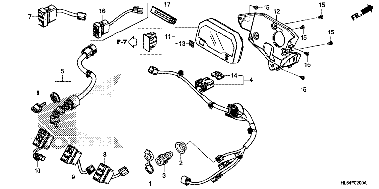 GAUGE/SWITCH (SXS1000S2R/X'19,'20,'21)
