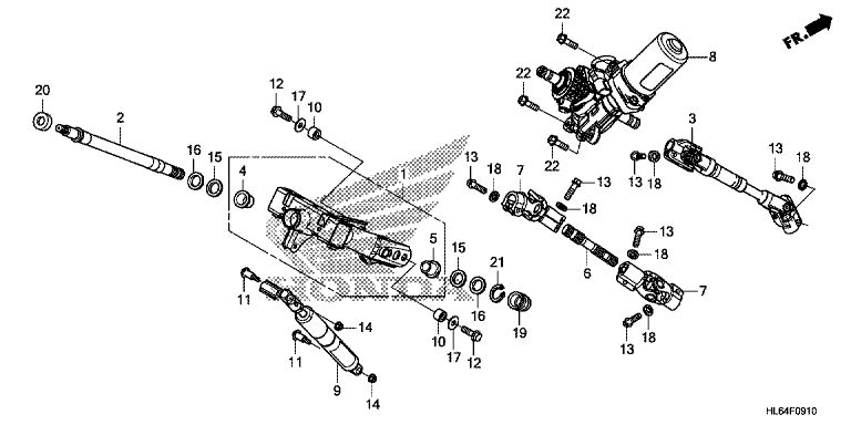 STEERING SHAFT/STEERING COLUMN
