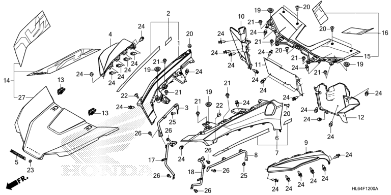 FRONT FENDER/HOOD