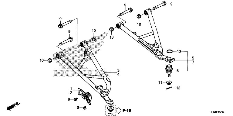 FRONT ARM