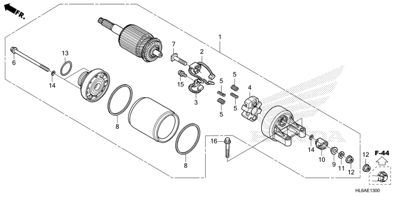 STARTING MOTOR