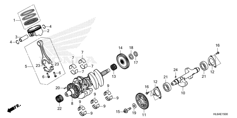 CRANKSHAFT/PISTON