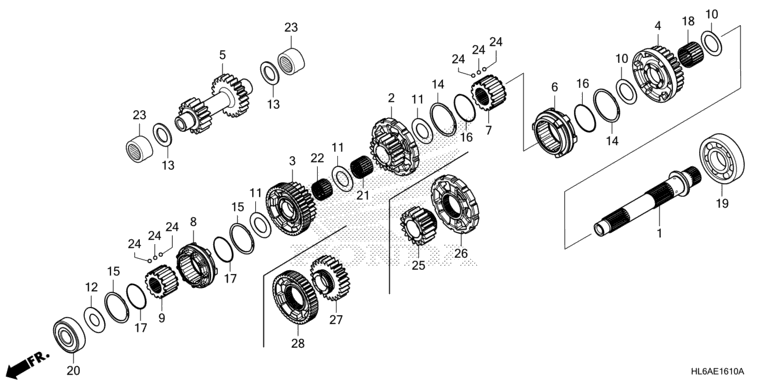 FINAL DRIVE SHAFT