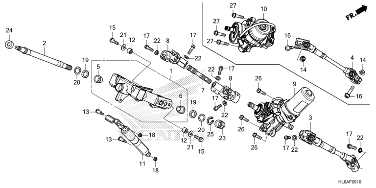 STEERING SHAFT/STEERING COLUMN