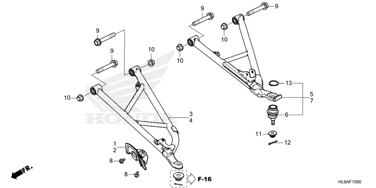 FRONT ARM
