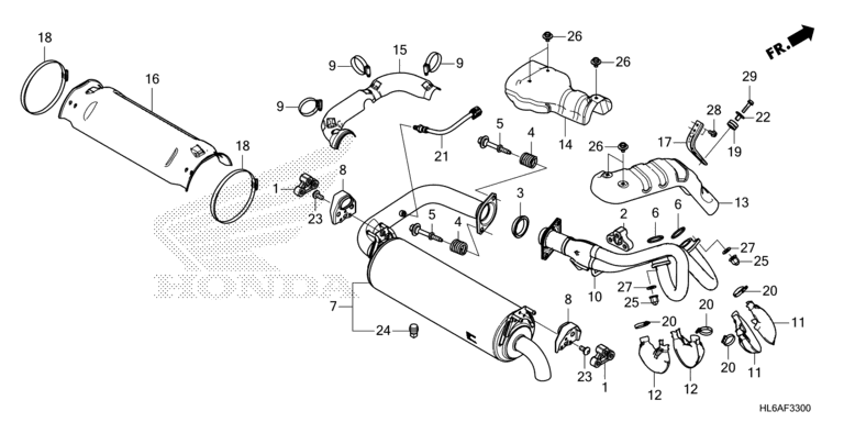 EXHAUST MUFFLER