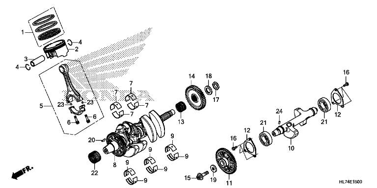 CRANKSHAFT/PISTON