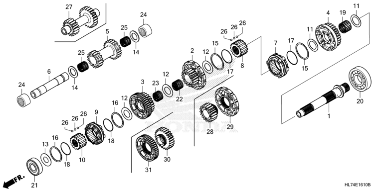 FINAL DRIVE SHAFT