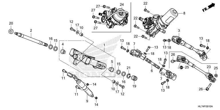 STEERING SHAFT/STEERING COLUMN