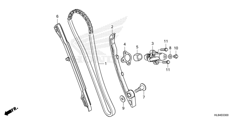 CAM CHAIN/TENSIONER