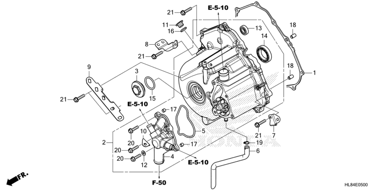 A.C. GENERATOR COVER