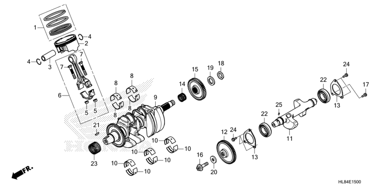 CRANKSHAFT/PISTON
