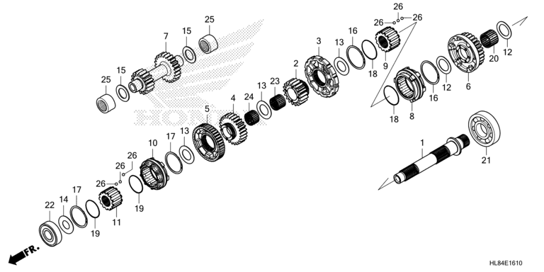 FINAL DRIVE SHAFT