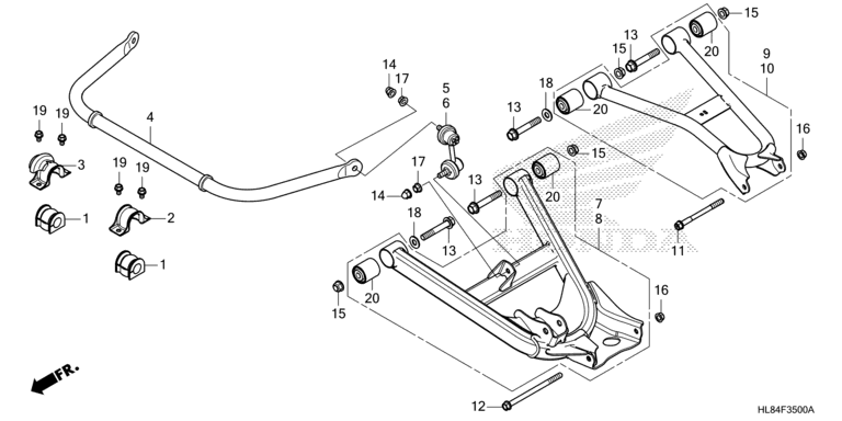 REAR ARM/REAR STABILIZER