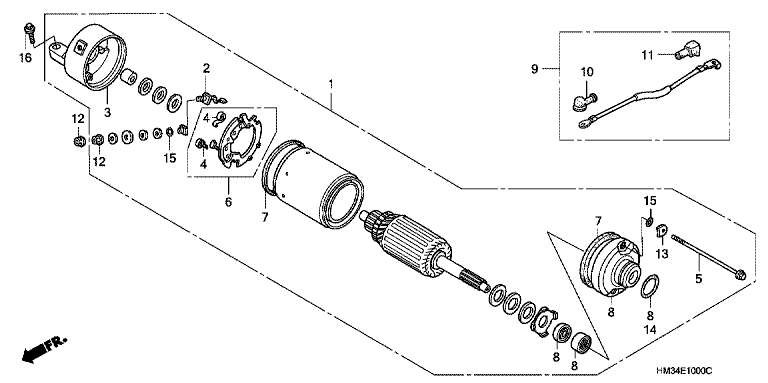 STARTING MOTOR