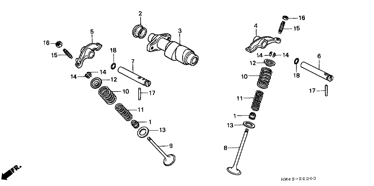 CAMSHAFT/VALVE