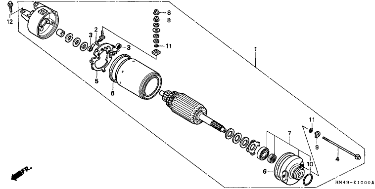 STARTING MOTOR