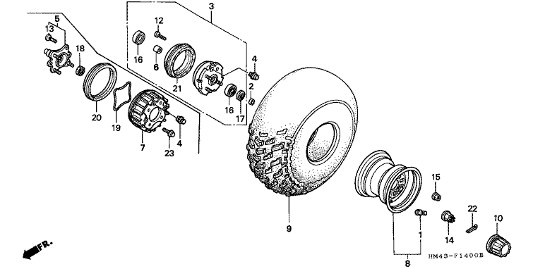 FRONT WHEEL