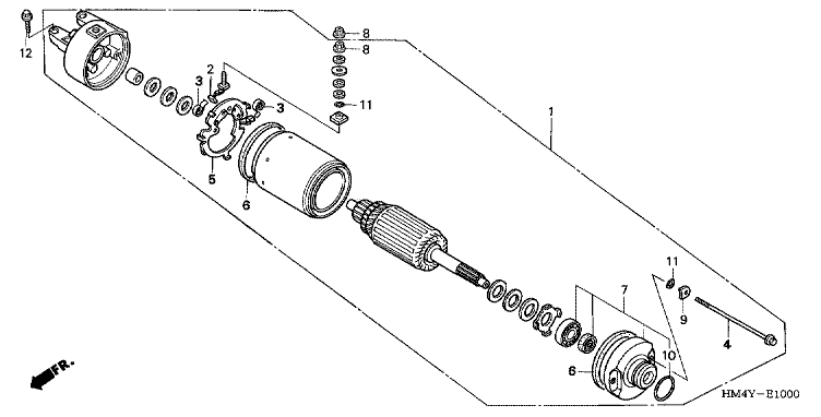 STARTING MOTOR
