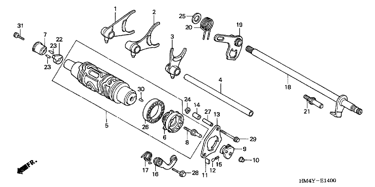 GEARSHIFT DRUM