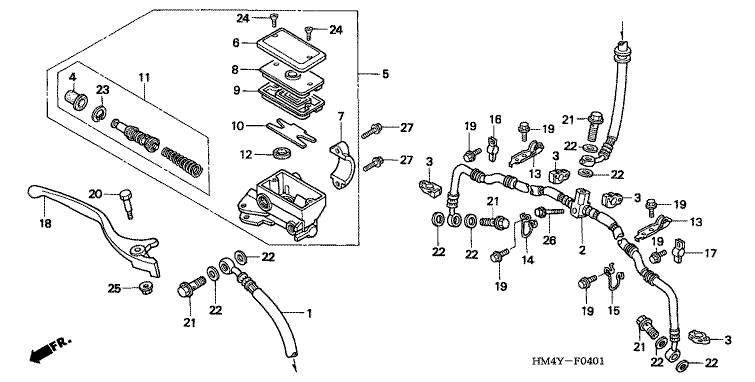 FR. BRAKE MASTER CYLINDER (2)