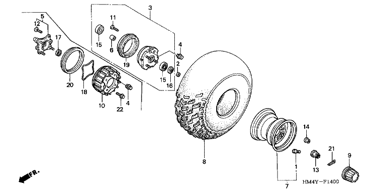 FRONT WHEEL