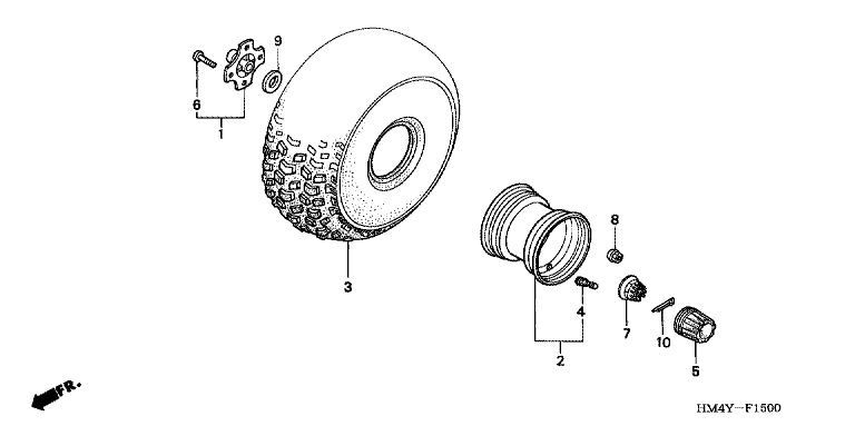 REAR WHEEL