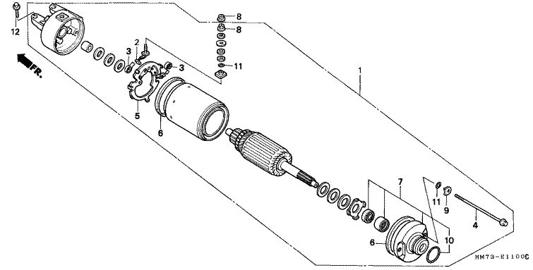 STARTING MOTOR