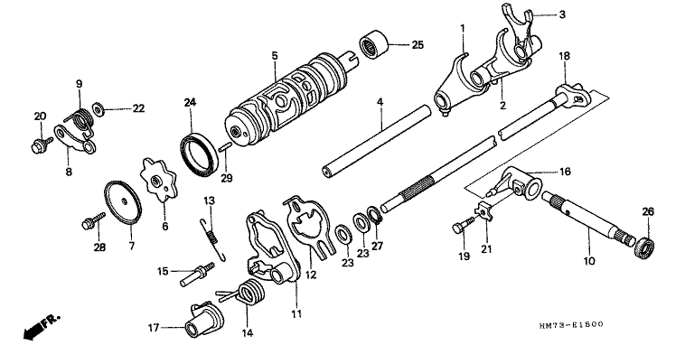 GEARSHIFT DRUM