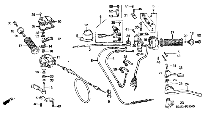 HANDLE LEVER/SWITCH/CABLE