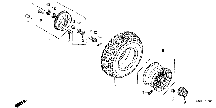 FRONT WHEEL