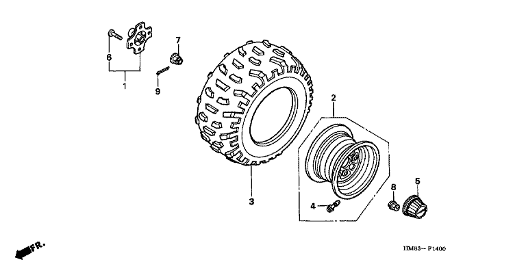 REAR WHEEL