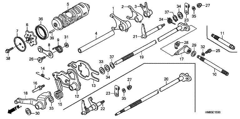 GEARSHIFT DRUM