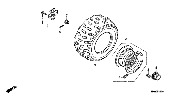 REAR WHEEL